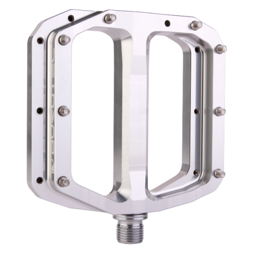 Burgtec Mk4 Penthouse Pedals Rhodium Silver
