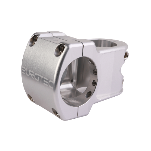 Burgtec Enduro MK2 Stem 35mm Bar Rhodium Silver