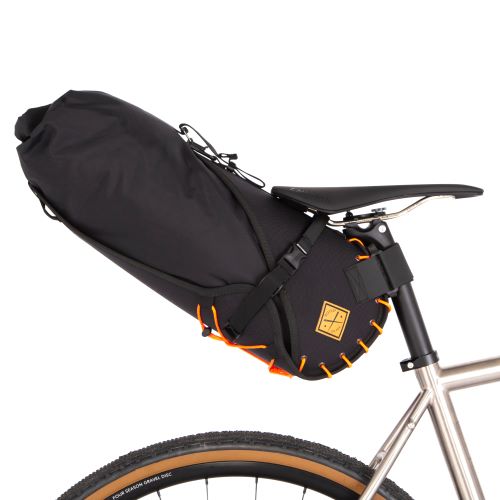 Restrap Saddle Bag 14L Black/Orange