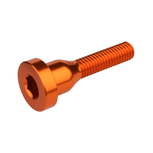 Burgtec Top Cap Bolts Iron Bro Orange