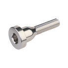 Burgtec Top Cap Bolts Rhodium Silver