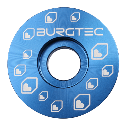 Burgtec Top Caps Deep Blue