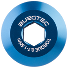 Burgtec Shimano Pre Tension Crank Bolt Deep Blue