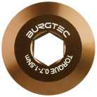 Burgtec Shimano Pre Tension Crank Bolt Kash Bronze