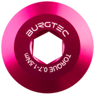 Burgtec Shimano Pre Tension Crank Bolt Toxic Barbie Pink