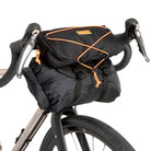 Restrap Bar Bag Large Black/Orange Angle